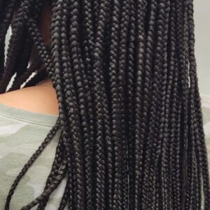 Small box braids  butt length